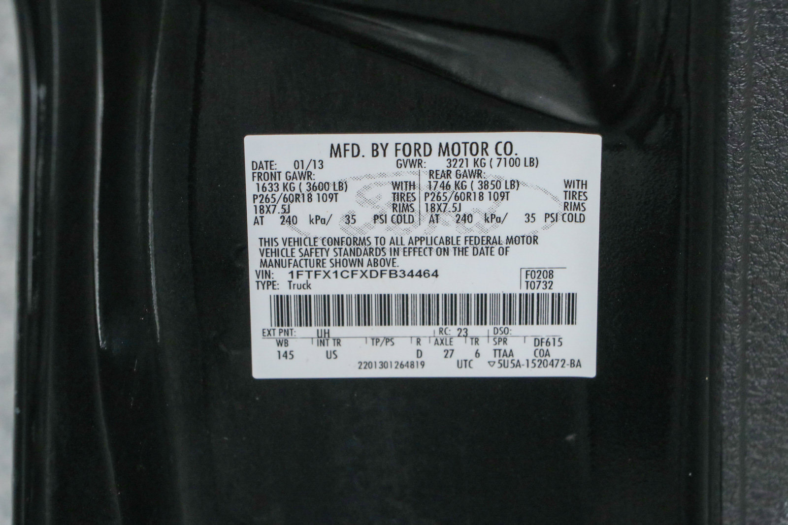Used 2013 Ford F150 XLT w/ Luxury Equipment Group RWD image 32
