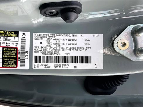 New 2026 Toyota Tundra Limited image 20