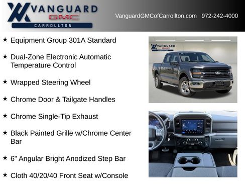 Used 2025 Ford F150 XLT w/ Equipment Group 301A Standard AWD/4WD image 6