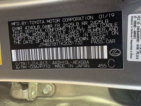 Used 2019 Lexus ES 300h w/ Luxury Package image 34