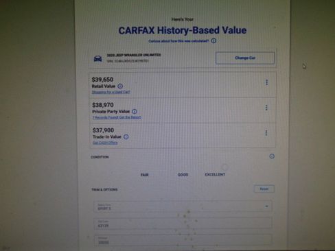 Used 2020 Jeep Wrangler Unlimited Sport S image 9