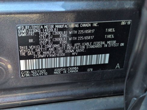 Used 2019 Toyota RAV4 XLE image 37