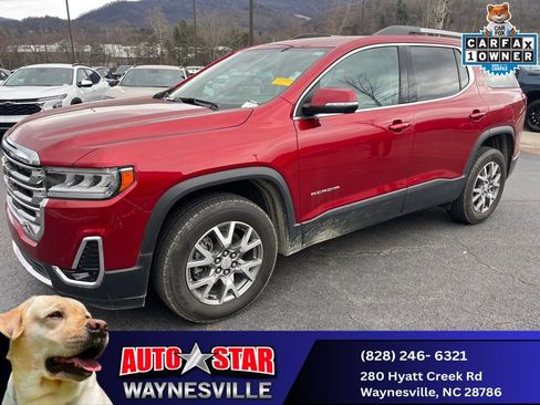 Used 2021 GMC Acadia SLT w/ Technology Package image 1