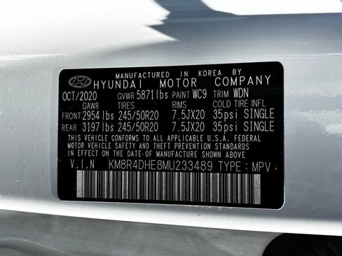 Used 2021 Hyundai Palisade SEL w/ Premium Package AWD/4WD image 55