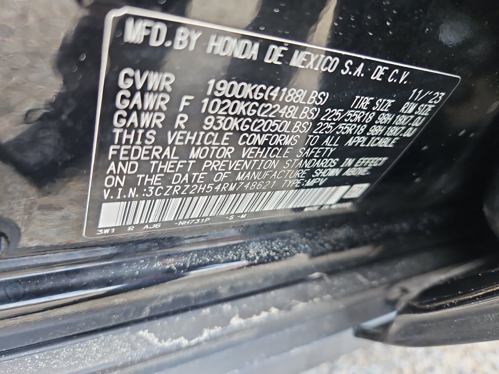 Certified 2024 Honda HR-V Sport image 14