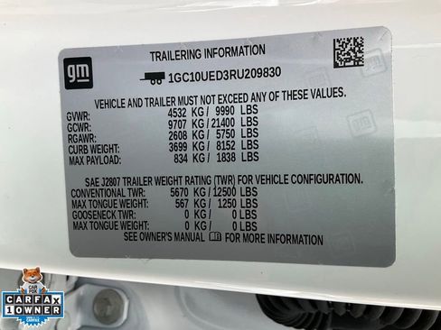 Used 2024 Chevrolet Silverado EV W/T AWD/4WD image 19