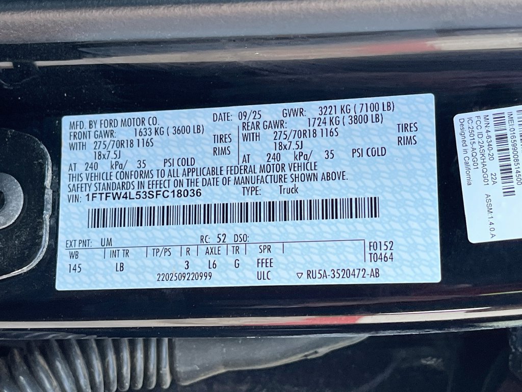 Used 2025 Ford F150 Tremor AWD/4WD image 32