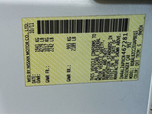 Used 2012 Nissan Altima 2.5 SL w/ 2.5SL Pkg FWD image 40