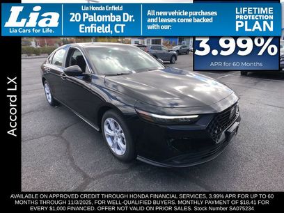 New 2025 Honda Accord LX