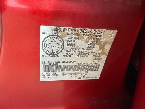 Used 2001 Ford F350 4x4 Crew Cab Super Duty image 11