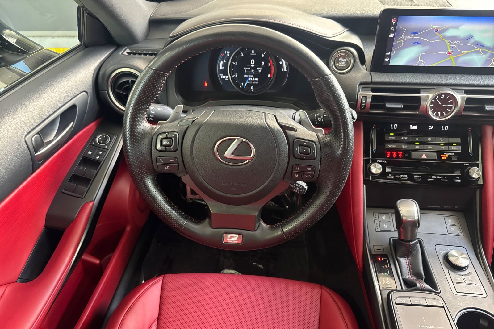 Used 2021 Lexus IS 350 F Sport w/ Navigation Package RWD image 18