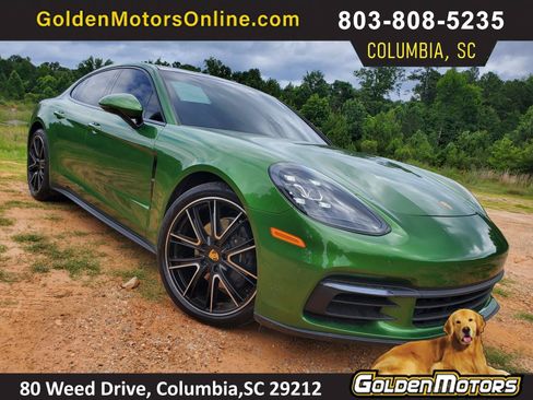 Used 2018 Porsche Panamera 4 AWD/4WD image 1