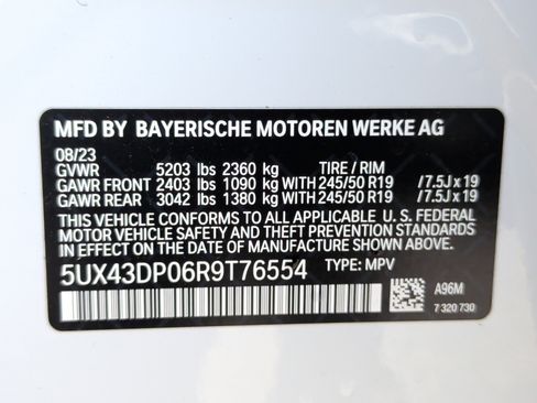 Certified 2024 BMW X3 sDrive30i w/ Premium Package RWD image 40