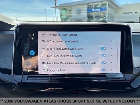 New 2026 Volkswagen Atlas Cross Sport SE AWD/4WD image 25