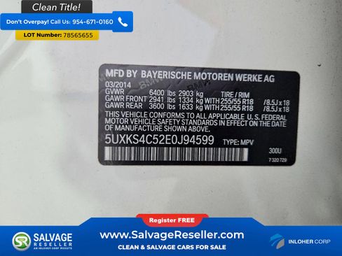 Used 2014 BMW X5 xDrive35d image 17