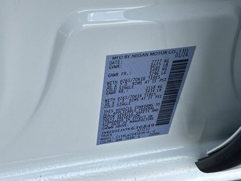 New 2026 Nissan Frontier S image 21