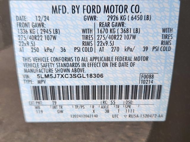 New 2025 Lincoln Aviator Reserve w/ Equipment Group 201A AWD/4WD image 26