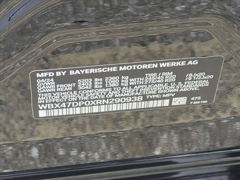 Used 2024 BMW X3 sDrive30i w/ M Sport Package RWD image 22