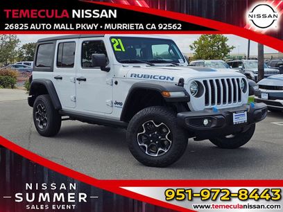 Used 2021 Jeep Wrangler Unlimited Rubicon 4xe w/ Safety Group