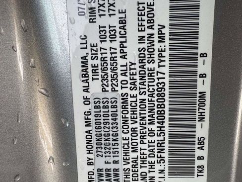 Used 2011 Honda Odyssey EX image 15