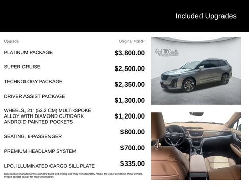 Used 2023 Cadillac XT6 Sport w/ Platinum Package AWD/4WD image 5