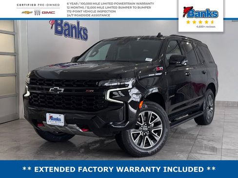 Certified 2023 Chevrolet Tahoe Z71 w/ Luxury Package image 1