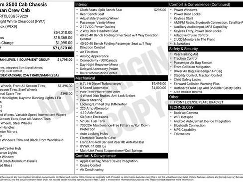 New 2025 RAM 3500 Tradesman image 3