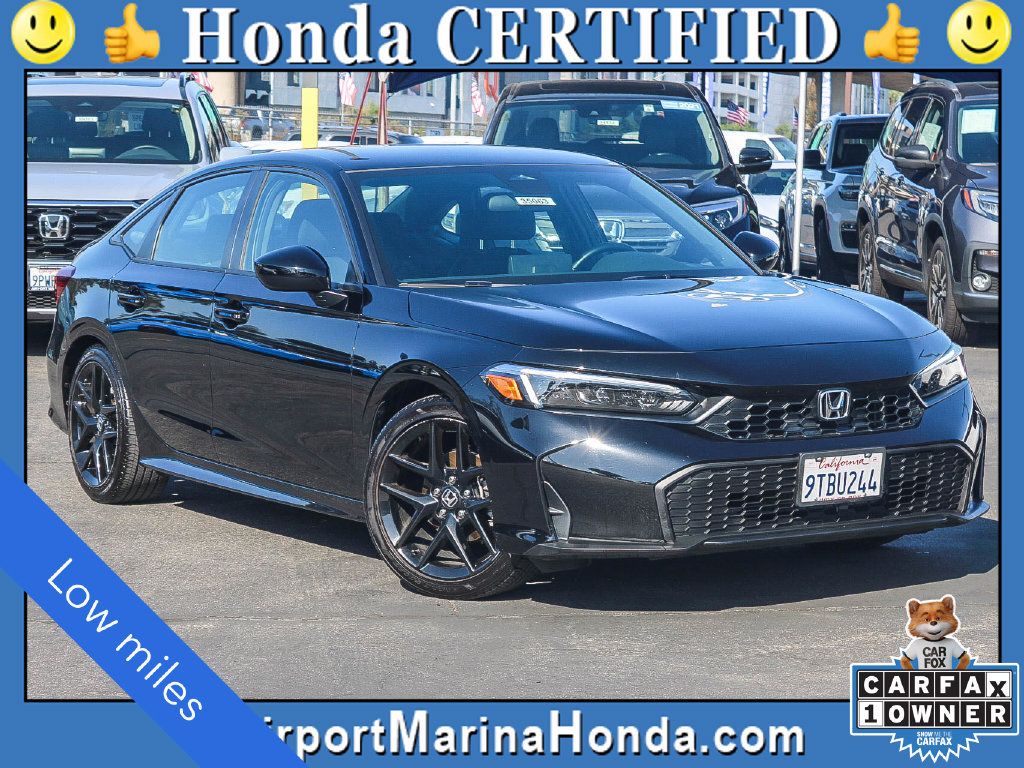 Certified 2025 Honda Civic Sport image 1