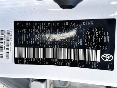 Used 2023 Toyota Corolla XSE image 30