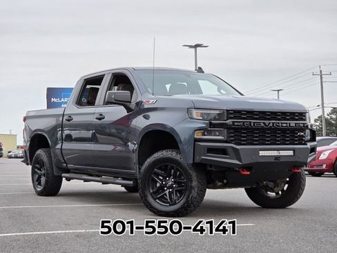 Used 2021 Chevrolet Silverado 1500 Custom Trail Boss w/ LPO, Dark Essentials Package image 23