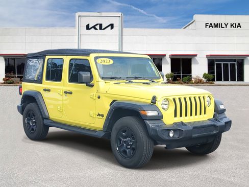 Used 2023 Jeep Wrangler Sport image 1