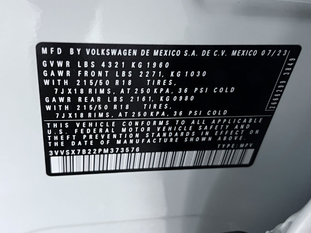 Certified 2023 Volkswagen Taos SE FWD image 28