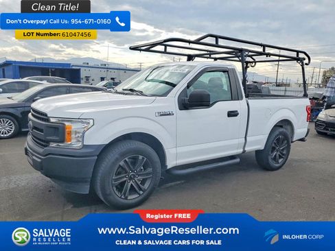 Used 2019 Ford F150 XL w/ Trailer Tow Package RWD image 1