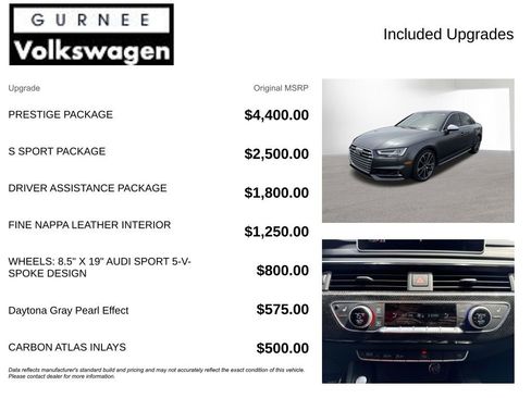 Used 2018 Audi S4 Prestige w/ Prestige Package AWD/4WD image 4
