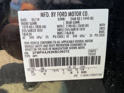 Used 2019 Ford Edge SEL w/ Equipment Group 201A AWD/4WD image 22