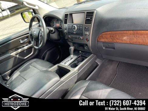 Used 2015 Nissan Armada Platinum w/ 2nd Row Captain Seat Package image 16