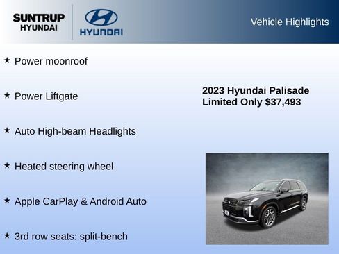 Used 2023 Hyundai Palisade Limited image 16