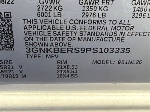 Used 2023 Chevrolet Blazer RS w/ Driver Confidence II Package image 34