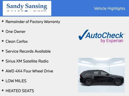 Used 2025 MAZDA CX-70 3.3 Turbo w/ Preferred Package image 7