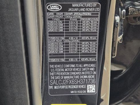 Certified 2025 Land Rover Discovery Sport S AWD/4WD image 24