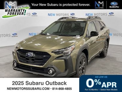 New 2025 Subaru Outback Onyx Edition