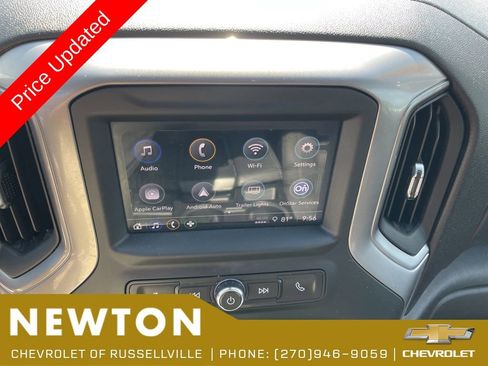 Used 2024 Chevrolet Silverado 1500 Custom w/ Turbomax Blackout Package AWD/4WD image 10