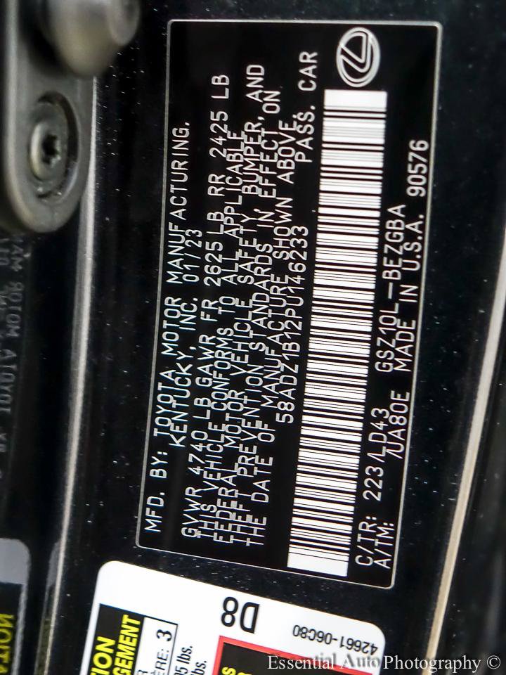 Used 2023 Lexus ES 350 w/ Premium Package FWD image 37