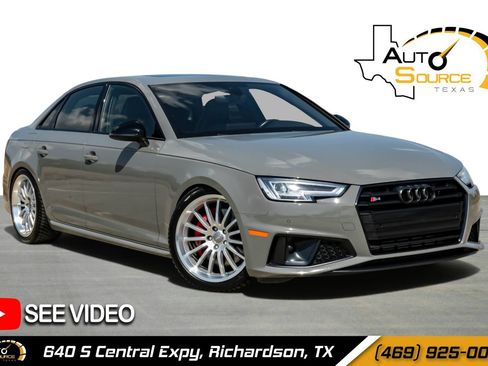Used 2019 Audi S4 Premium Plus w/ Premium Plus Package AWD/4WD image 1