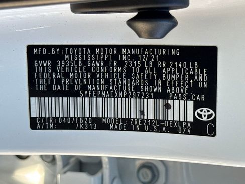 Used 2022 Toyota Corolla LE image 30