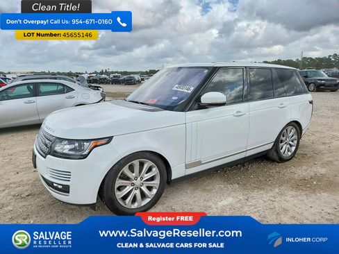 Used 2016 Land Rover Range Rover HSE image 1