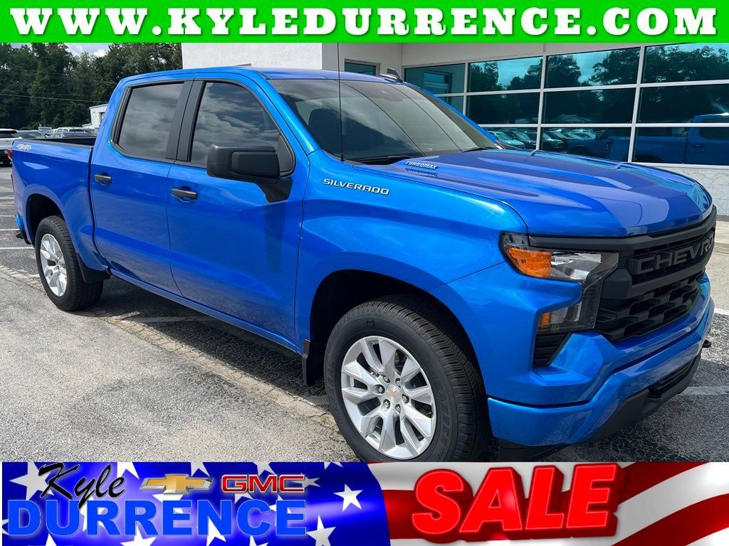 Used 2026 Chevrolet Silverado 1500 Custom AWD/4WD image 1