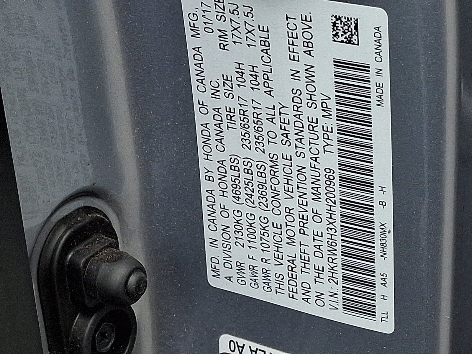 Used 2017 Honda CR-V LX image 26