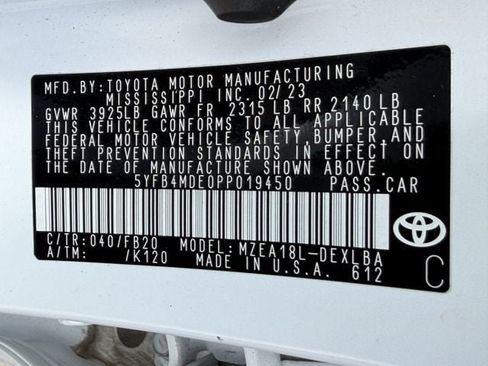 Used 2023 Toyota Corolla LE FWD image 26