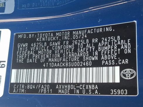 Used 2025 Toyota Camry LE FWD image 26